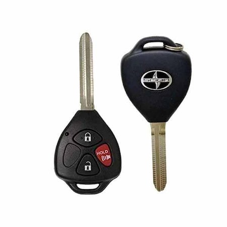 REF:  2007-2013 Scion Toyota / 3-Button Remote Head Key / PN: R-89070-52850 / MOZB41TG (4D 67 C